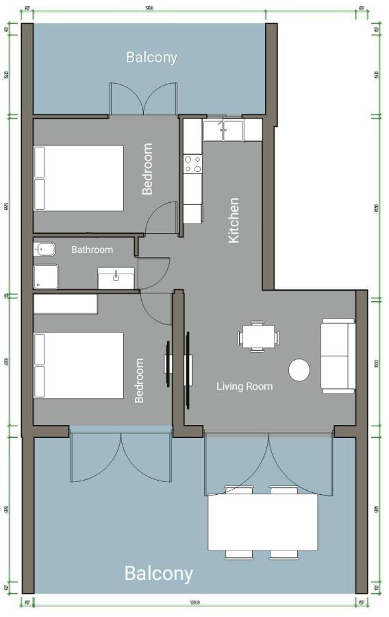 Golden Sky 3 Apartment Peraia  ภายนอก รูปภาพ